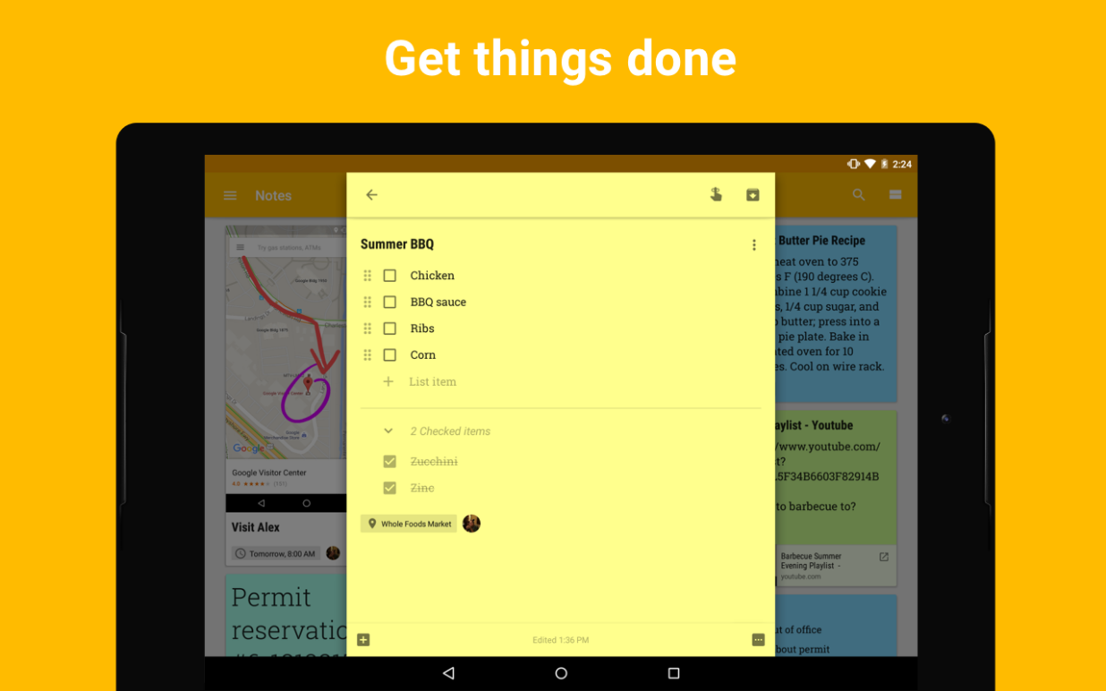 google keep desktop